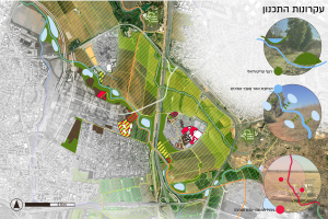 לעבור את צוואר הבקבוק | חיזוק 'המסדרון האקולוגי המזרחי' בקצה המרקם העירוני של גוש דן