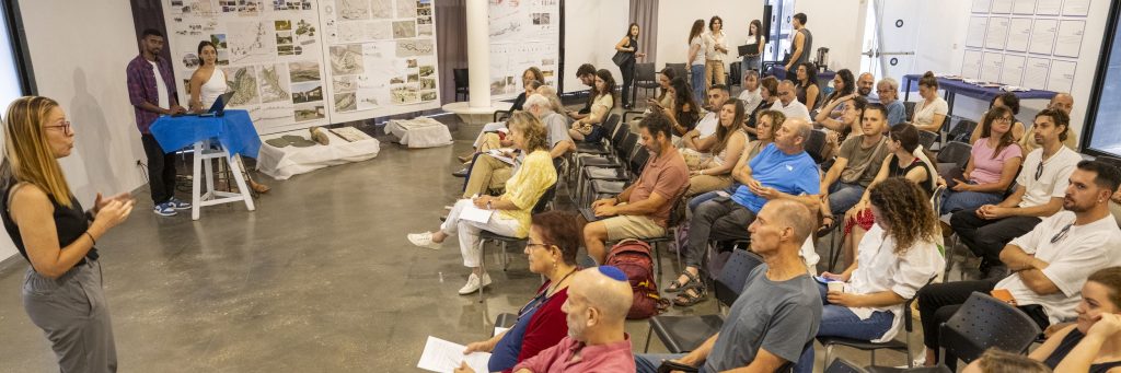 פרויקט גמר אדריכלות נוף